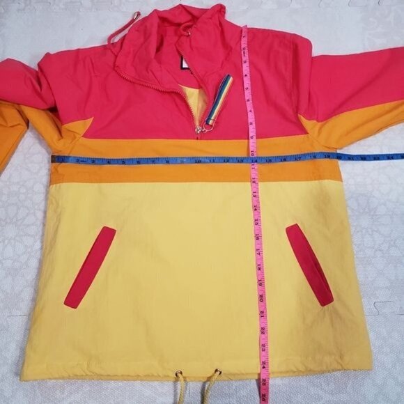 Reserve Fairfax Lightweight Windbreaker Multicolored Jacket Size Medium - Picture 7 of 10